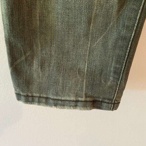 Free People Gray Black Overalls Straight Leg Boho Retro Women's size 28 - Picture 4 of 9